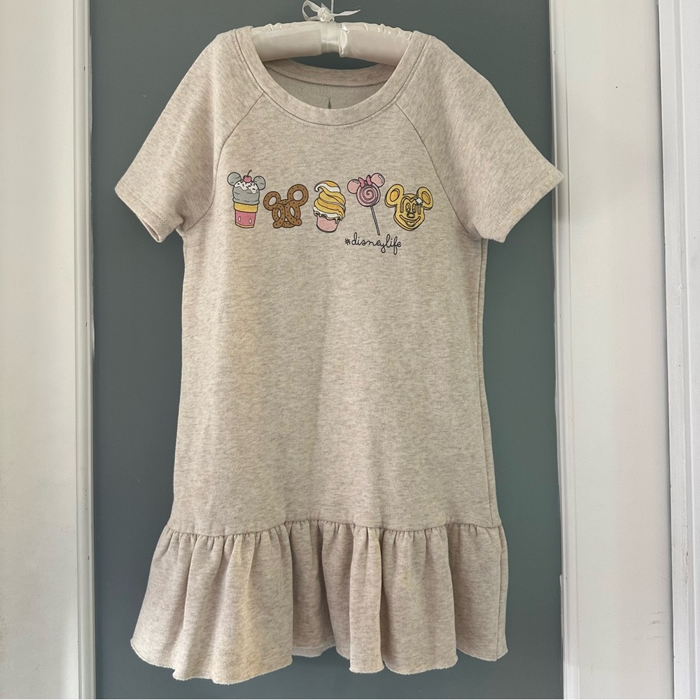 Disney Parks “Snack” fleece short sleeve shirt / Dress